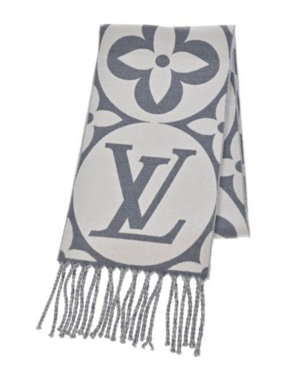 Louis Vuitton Scarf Gray